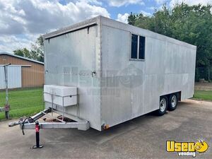 1995 Bbq Trailer Barbecue Food Trailer Concession Window Texas for Sale