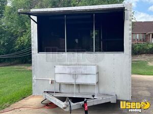 1995 Bbq Trailer Barbecue Food Trailer Exterior Customer Counter Texas for Sale