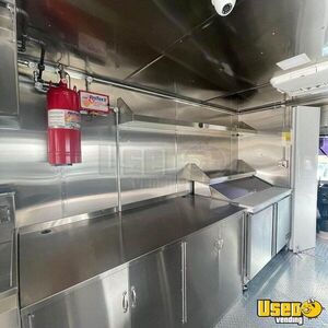 1995 Food Truck All-purpose Food Truck Stainless Steel Wall Covers Texas Gas Engine for Sale