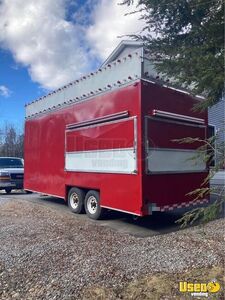 1996 Concession Trailer Kitchen Food Trailer Cabinets New Hampshire for Sale