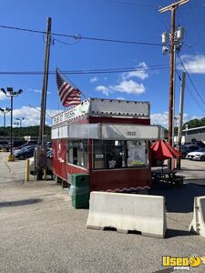 1996 Concession Trailer Kitchen Food Trailer Deep Freezer New Hampshire for Sale