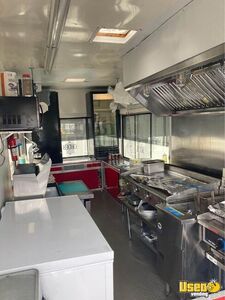 1996 Concession Trailer Kitchen Food Trailer Prep Station Cooler New Hampshire for Sale