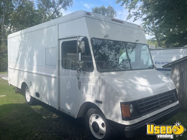 1997 P32 Forward Control Aluminum Step Van Pizza Food Truck New York Diesel Engine for Sale