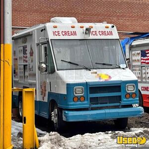 1997 Stepvan Ice Cream Truck Air Conditioning New York Diesel Engine for Sale