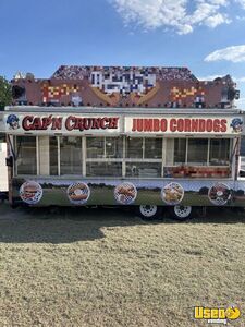 1997 Trai Carnival Food Concession Trailer Concession Trailer Removable Trailer Hitch Oklahoma for Sale