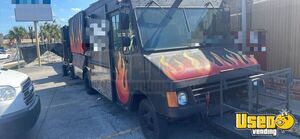 1998 Barbecue Food Truck Barbecue Food Truck Air Conditioning Florida Gas Engine for Sale