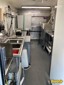 1998 Pizza Trailer Pizza Food Truck Cabinets Massachusetts Diesel Engine for Sale