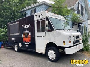 1998 Pizza Trailer Pizza Food Truck Massachusetts Diesel Engine for Sale