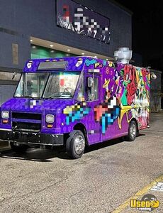 1998 Taco Food Truck Concession Window Illinois Diesel Engine for Sale