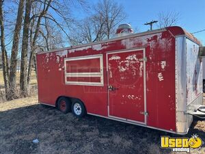 1999 20x8 Kitchen Food Trailer Air Conditioning Illinois for Sale