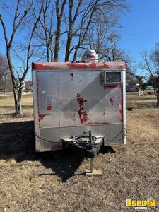 1999 20x8 Kitchen Food Trailer Stainless Steel Wall Covers Illinois for Sale