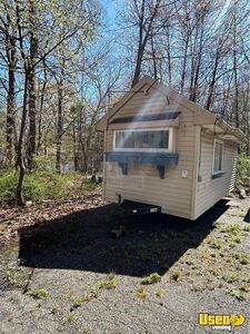 1999 Drive Thru Kiosk Beverage - Coffee Trailer Upright Freezer New Jersey for Sale