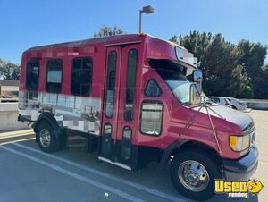 1999 E350 Shuttle Bus Concession Window California Gas Engine for Sale