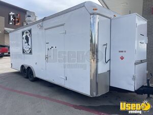 1999 Enclosed Concession Trailer Air Conditioning Texas for Sale