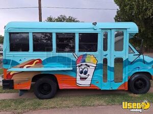 2000 Bus Snowball Truck Concession Window Texas Gas Engine for Sale