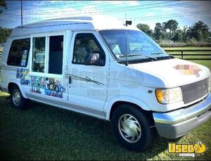 2000 Econoline Van Ice Cream Truck Florida Gas Engine for Sale