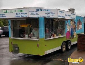 2000 Food Concession Trailer Kitchen Food Trailer Air Conditioning Pennsylvania for Sale