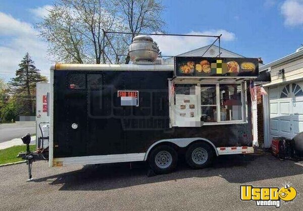 2000 Food Concession Trailer Kitchen Food Trailer New York for Sale