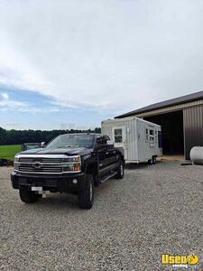 2000 Food Trailer Concession Trailer Cabinets Illinois for Sale