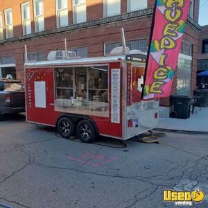 2000 Snowball & Ice Cream Trailer Snowball Trailer Concession Window Oklahoma for Sale