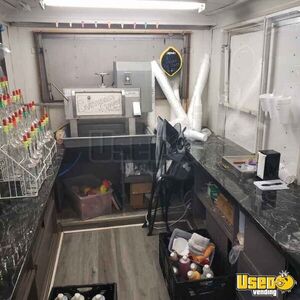 2000 Snowball & Ice Cream Trailer Snowball Trailer Exterior Customer Counter Oklahoma for Sale