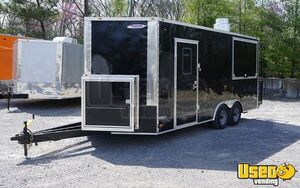 2001 Custom Built Barbecue Food Trailer Cabinets Pennsylvania for Sale