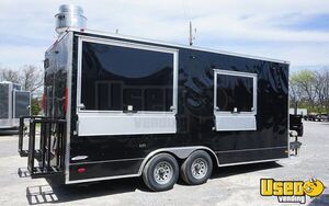 2001 Custom Built Barbecue Food Trailer Concession Window Pennsylvania for Sale