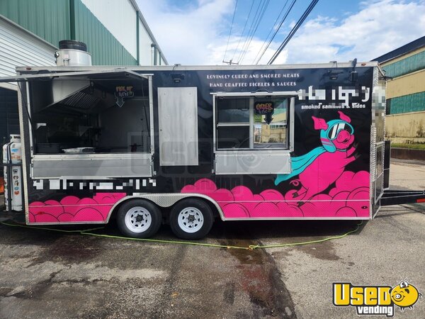 2001 Custom Built Barbecue Food Trailer Pennsylvania for Sale