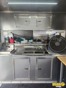 2001 Custom Built Barbecue Food Trailer Prep Station Cooler Pennsylvania for Sale