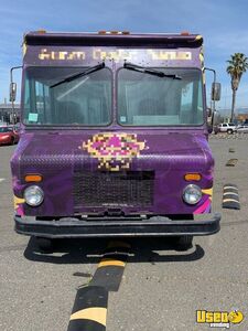 2001 E350 All-purpose Food Truck Diamond Plated Aluminum Flooring California Gas Engine for Sale