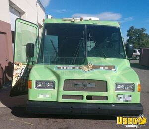 2001 Mobility Bus Bakery Food Truck Stainless Steel Wall Covers Colorado Diesel Engine for Sale