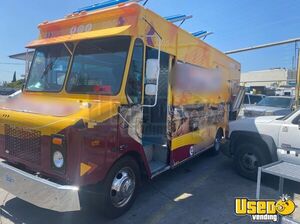 2001 Workhorse Taco Food Truck Diamond Plated Aluminum Flooring California for Sale