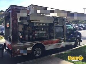 2002 3500 Cutaway Van Coffee & Beverage Truck Air Conditioning California Gas Engine for Sale