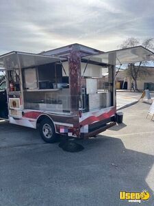 2002 3500 Cutaway Van Coffee & Beverage Truck Stainless Steel Wall Covers California Gas Engine for Sale