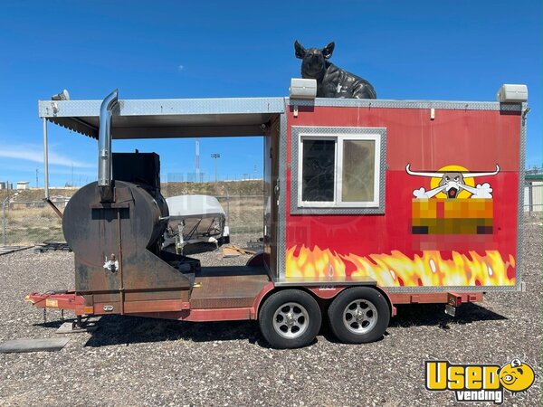 2002 Barbecue Food Trailer Barbecue Food Trailer Montana for Sale