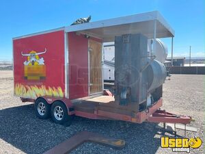 2002 Barbecue Food Trailer Barbecue Food Trailer Work Table Montana for Sale