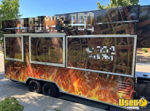 2002 Bbq Trailer Barbecue Food Trailer California for Sale