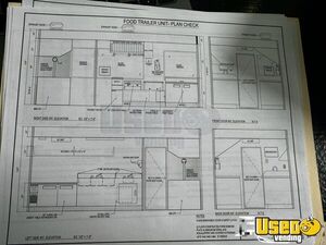 2002 Bbq Trailer Barbecue Food Trailer Stainless Steel Wall Covers California for Sale