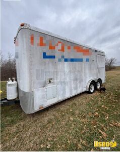 2002 Cargo Barbecue Food Trailer Concession Window Kentucky for Sale