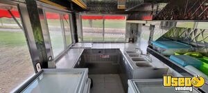 2002 Concession Trailer Ice Cream Trailer Slide-top Cooler Iowa for Sale