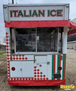 2002 Concession Trailer Ice Cream Trailer Spare Tire Iowa for Sale