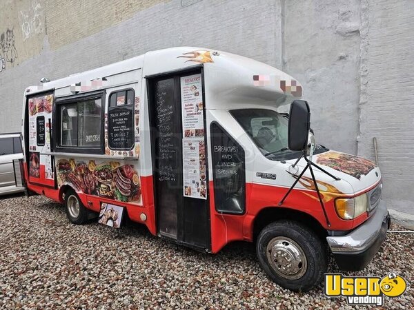 2002 Food Truck All-purpose Food Truck New York Gas Engine for Sale