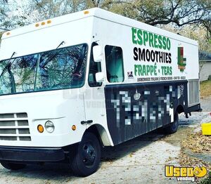 2002 P42 Coffee Truck Coffee & Beverage Truck Air Conditioning Florida Diesel Engine for Sale