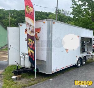 2002 Pizza Food Concession Trailer Pizza Trailer Cabinets Pennsylvania for Sale