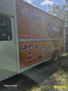 2002 Step Van 14 Feet Ice Cream Truck Concession Window Florida Diesel Engine for Sale