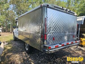 2003 Sierra 2500 Lunch Serving Food Truck Food Warmer Texas Gas Engine for Sale