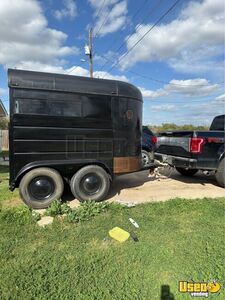 2004 2 Horse Trailer Beverage - Coffee Trailer Concession Window Texas for Sale