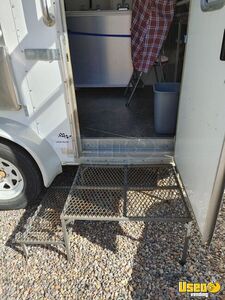 2004 7700 Dgvw Food Concession Trailer Concession Trailer Stainless Steel Wall Covers New Mexico for Sale