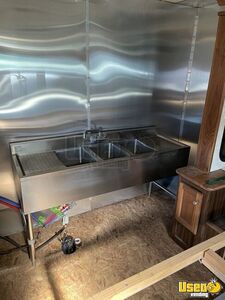 2004 Allegro Bay Lunch Serving Food Truck Stainless Steel Wall Covers Ohio for Sale