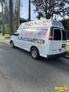 2004 Express Van Ice Cream Truck Deep Freezer California Gas Engine for Sale